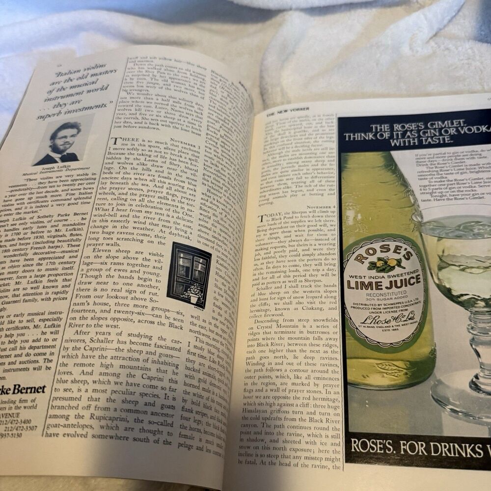 The New Yorker Full Magazine April 3rd 1978 Vintage - Picture 5 of 6